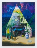 맥심-브란트-Maxim-Brandt-The-House-of-Jupiter-2024-acrylic-and-oil-on-canvas-160-x-120-cm